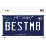 Best M8 Tennessee Blue Novelty Sticker Decal