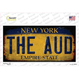 The Aud New York Yellow Novelty Sticker Decal