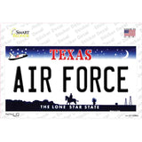 Texas Air Force Novelty Sticker Decal