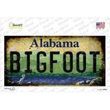Bigfoot Alabama Novelty Sticker Decal