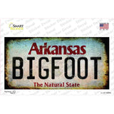 Bigfoot Arkansas Novelty Sticker Decal