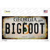 Bigfoot Georgia Novelty Sticker Decal
