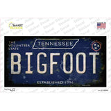 Bigfoot Tennessee Novelty Sticker Decal