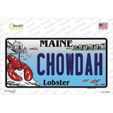 Chowdah Maine Lobster Novelty Sticker Decal