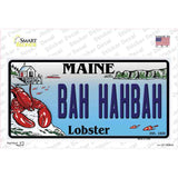 Bah Hahbah Maine Lobster Novelty Sticker Decal