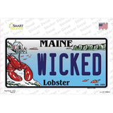 Wicked Maine Lobster Novelty Sticker Decal