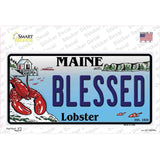 Blessed Maine Lobster Novelty Sticker Decal