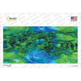 Psychedelic Electric Jelly Fish Novelty Sticker Decal