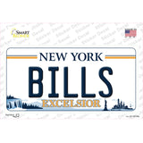 Bills New York Excelsior Novelty Sticker Decal