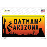 Oatman Kokopelli Arizona Scenic Background Novelty Sticker Decal