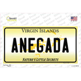 Virgin Islands Anegada Novelty Sticker Decal