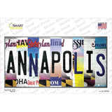 Annapolis Strip Art Novelty Sticker Decal