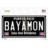 Bayamon Puerto Rico Black Novelty Sticker Decal