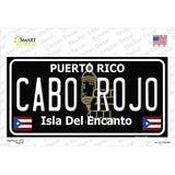 Cabo Rojo Puerto Rico Black Novelty Sticker Decal