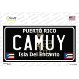 Camuy Puerto Rico Black Novelty Sticker Decal