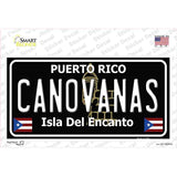 Canovanas Puerto Rico Black Novelty Sticker Decal