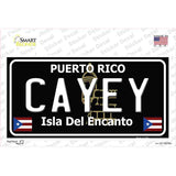 Cayey Puerto Rico Black Novelty Sticker Decal