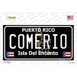 Comerio Puerto Rico Black Novelty Sticker Decal