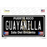 Guayanilla Puerto Rico Black Novelty Sticker Decal