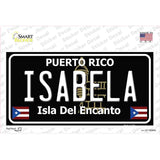 Isabela Puerto Rico Black Novelty Sticker Decal