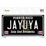 Jayuya Puerto Rico Black Novelty Sticker Decal
