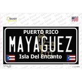 Mayaguez Puerto Rico Black Novelty Sticker Decal
