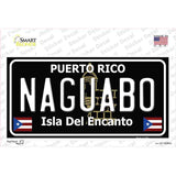 Naguabo Puerto Rico Black Novelty Sticker Decal