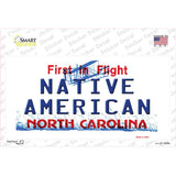 North Carolina Native American Novelty Sticker Decal