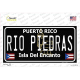 Rio Piedras Puerto Rico Black Novelty Sticker Decal