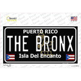 The Bronx Puerto Rico Black Novelty Sticker Decal