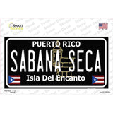 Sabana Seca Puerto Rico Black Novelty Sticker Decal