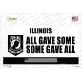 Illinois POW MIA Some Gave All Novelty Sticker Decal