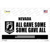 Nevada POW MIA Some Gave All Novelty Sticker Decal