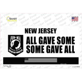 New Jersey POW MIA Some Gave All Novelty Sticker Decal