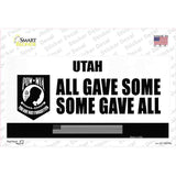 Utah POW MIA Some Gave All Novelty Sticker Decal
