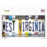 West Virginia License Plate Art Novelty Sticker Decal