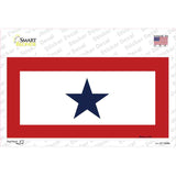 Blue Star One Novelty Sticker Decal