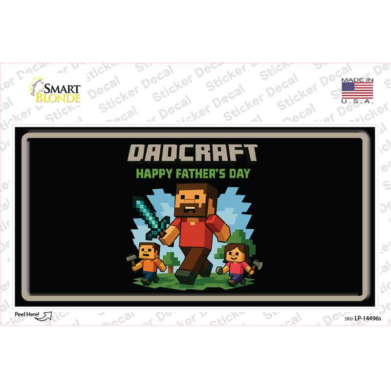 Dadcraft Novelty Sticker Decal LP-14496s