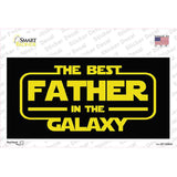 Best Father in the Galaxy Novelty Sticker Decal LP-14503s