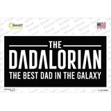 The Dadalorian Novelty Sticker Decal LP-14505s