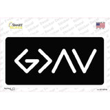 God is Greater Than Novelty Sticker Decal LP-14519s