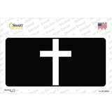 Cross Silhouette Novelty Sticker Decal LP-14522s