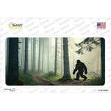 Bigfoot Silhouette Forest Novelty Sticker Decal LP-14524s