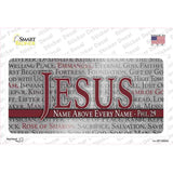 Jesus Name Above Every Name Novelty Sticker Decal LP-14525s