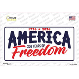 America 250 Years Novelty Sticker Decal LP-14546s