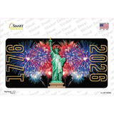 Lady Liberty Fireworks Novelty Sticker Decal LP-14549s