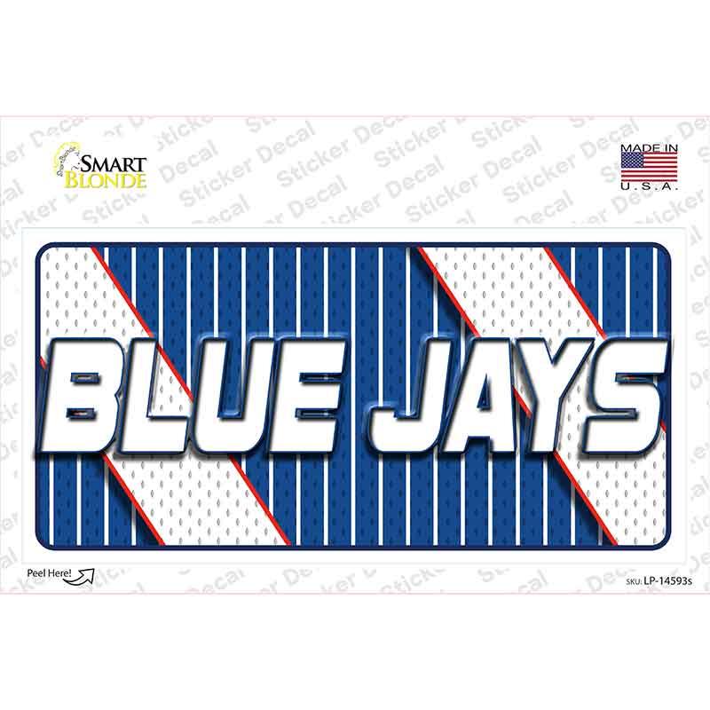 BLUE JAYS Graphic Novelty Sticker Decal LP-14593s