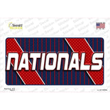 NATIONALS Graphic Novelty Sticker Decal LP-14594s