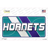 Hornets logo with color pattern on a white background