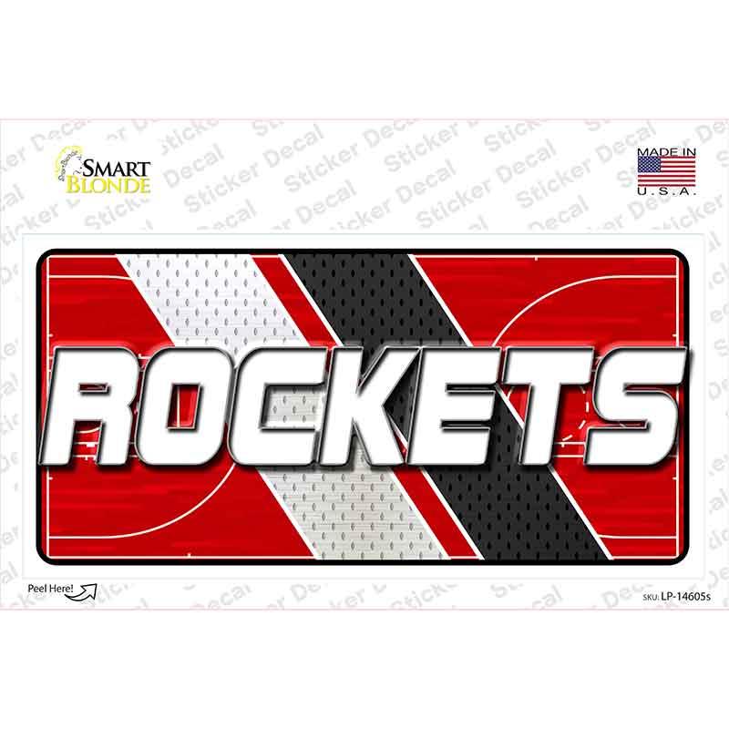ROCKETS Graphic Novelty Sticker Decal LP-14605s